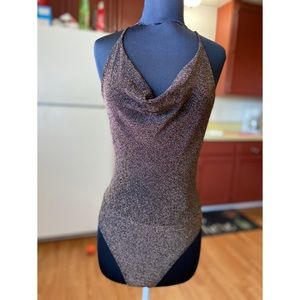 Forever 21 Sparkle Bodysuit